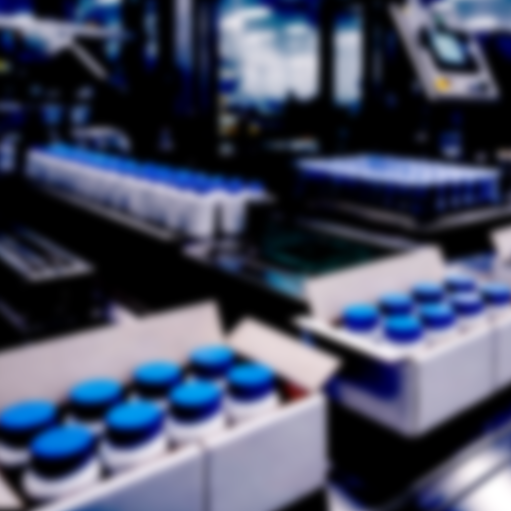 Linea de produccion industrial automatizada